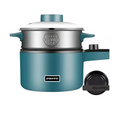 Teal Compact Multifunctional Electric Cooking Pot