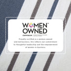 Decorative Cotton Stripe Bath Towel Set - Noelle Collection